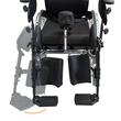 Scaun rulant tip fotoliu cu înclinare „DIONE I”, reglabil complet, max. 150 kg