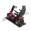 Rampa mobila din aluminiu 152 cm pentru persoane cu dizabilitati, max 270Kg  805403