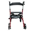 Rolator pliabil cu cadru din aluminiu vopsit max 136kg 805499