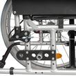 Scaun cu rotile, din aluminiu, pliabil, roți 24", max. 135 kg LION ALU IV