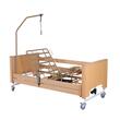 Pat electric medical spital / bolnavi, Libra II, somiera metalica, cu 3 motoare, reglabil, cu laterale și ridicare electrică pe secțiuni, 811241