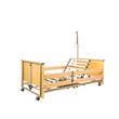 Pat electric medical spital / bolnavi, Virgo LOW, somieră din lemn, cu 5 funcții, reglaj înălțime 21-62cm, cu laterale, 811242