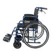 Scaun cu rotile pliabil, cotiere detasabile, 125kg, Gemini  