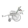 Scaun cu rotile rabatabil PROTEUS I, max. 120kg, 46cm, 811980 – suport lombar și tetieră reglabilă