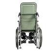 Scaun cu rotile rabatabil PROTEUS I, max. 120kg, 46cm, 811980 – suport lombar și tetieră reglabilă