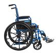 Scaun cu rotile cu vas de toaletă, pliabil, roți 24 inch, șezut 46 cm, max. 125 kg, LAPIS, 815000