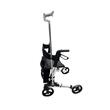 Rolator pliabil cu cadru din aluminiu vopsit max. 136kg 805492