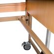 Pat electric medical spital / bolnavi, Virgo LOW, somieră din lemn, cu 5 funcții, reglaj înălțime 21-62cm, cu laterale, 811242