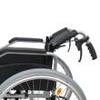 Scaun cu rotile, din aluminiu, pliabil, roți 24", max. 135 kg LION ALU IV