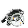 Scaun cu rotile, din aluminiu, pliabil, roți 24", max. 135 kg LION ALU IV