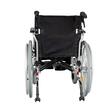 Scaun cu rotile, din aluminiu, pliabil, roți 24", max. 135 kg LION ALU IV