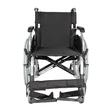 Scaun cu rotile, din aluminiu, pliabil, roți 24", max. 135 kg LION ALU IV