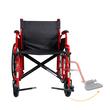 Scaun rulant bariatric HEAVY DUTY, șezut 56 cm, max. 182 kg, 808527