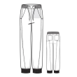 Pantaloni dama WonderWink AERO 5329 NAVY