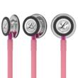 Stetoscop Littmann 3M Classic III, capsula Mirror, tub roz perlat, 27 inch, 5962
