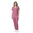 Bluza dama cu anchior, WonderWink RENEW 6134 ROSE 