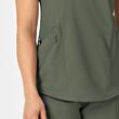 Bluza dama cu anchior, WonderWink RENEW 6134 OLIVE