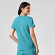 Bluza dama cu anchior, WonderWink RENEW 6134 TEAL