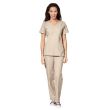 Bluza uniforma medicala, W123, dama, KHAK- bej 