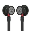 Stetoscop Littmann 3M Cardiology IV, capsula neagra, tub negru, 27 inch, 6200