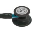 Stetoscop Littmann 3M Cardiology IV, capsula neagra, tub negru, 27 inch, 6201