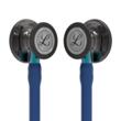 Stetoscop Littmann 3M Cardiology IV, capsula High Polish Rainbow , tub Navy, 27 inch, 6202