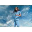 Bluza dama cu anchior, WonderWink RENEW 6134 BAYB 