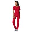 Bluza dama WonderWink PRO 6419 REDT