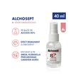 Alchosept 85% alcool – spray dezinfectant fără clătire 40 ml, virucid și antibacterian