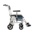 Scaun cu WC de camera cu roti si masuta, aluminiu, max. 100kg, CMB 808LH