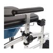 Scaun cu WC de camera cu roti si masuta, aluminiu, max. 100kg, CMB 808LH