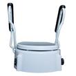 Inaltator WC cu capac, manere de sustinere rabatabile, reglabil pe inaltime, inaltime reglabila 5cm, 10 cm, 15 cm,  AT 51204