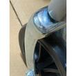 Scaun cu rotile ultrausor, pliabil, suprafata sezut 41 cm, max. 110kg, CML 203 ABJ-16 Negru - RESIGILAT