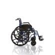 Scaun cu rotile, transport pacienti obezi, pliabil, actionare manuala, seria PLUS, max. 200kg, Moretti CP 300-60cm - RESIGILAT