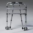 Cadru de mers pliabil HC 303 – aluminiu ușor, cu roți, reglabil, max. 120 kg