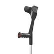 Carja antebrat, reglabilă pe înălțime, din aluminiu ușor, cu maner ergonomic și protecție antialunecare, HC 100, max. 120kg