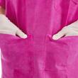 Costum pijama din netesut 45 g/mp antistatic Roz