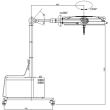 Lampa chirurgicala IGNIS 160 cu o cupola
