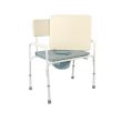 Scaun toaleta pentru persoane supraponderale, reglabil pe inaltime, max. 180kg KY 810-C-72