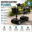 Scuter electric pliabil, manere rabatabile, max. 136kg APOLLO