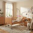 Pat electric medical spital / bolnavi, Libra I, somieră din lemn, cu 5 funcții, reglabil, cu laterale și ridicare electrică pe secțiuni, 803151