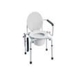 Scaun cu toaleta / WC cu manere rabatabile, reglabil pe inaltime, max. 130kg, RP 783