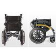 Scaun cu rotile (fotoliu rulant) ultrausor, pliabil, cu manere rabatabile, max. 110kg, CML 205 ABJ-20