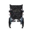 Scaun cu rotile (fotoliu rulant) ultrausor din aluminiu, pliabil, cu manere rabatabile, sezut 46 cm, CML 05 LABJ-16