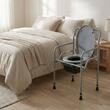 Scaun cu vas toaleta, pliabil, reglabil pe inaltime, max. 100kg, BRT 01