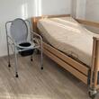 Scaun cu vas toaleta, pliabil, reglabil pe inaltime, max. 100kg, BRT 01