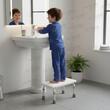 Scaun de baie/dus dreptunghiular din aluminiu, reglabil pe inaltime, CMX-780L