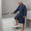 Scaun de baie/dus dreptunghiular din aluminiu, reglabil pe inaltime, CMX-780L