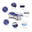 Saltea antiescare cu sectiuni interschimbabile, cu compresor, pentru escare in stadiul II - Moretti LAD 463