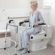 Inaltator WC cu capac, manere de sustinere rabatabile, reglabil pe inaltime, inaltime reglabila 6 cm, 10 cm, 14 cm,  AT 51204